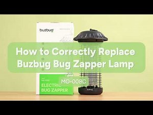 Buzbug MO-008C Bulb Replacement | Bug Zapper Maintenance