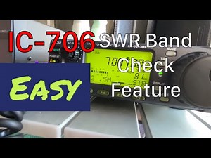 IC-706 SWR Check Feature
