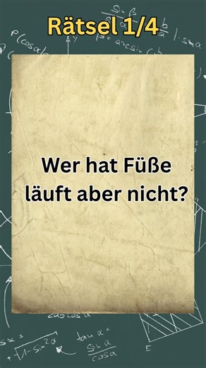 Schaffst du dieses einfache Rätsel? 👀