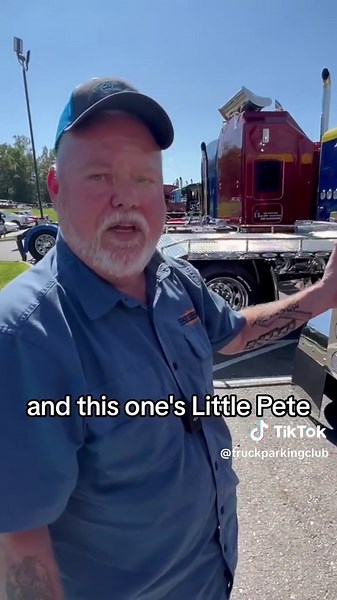 It took eight years to build Little Pete, but he’s quite the truck! #truckparkingclub #truckparking #trucks #truck #truckertok #trucktok #truckerlife #fyp #trucking #truckersoftiktok #truckdriver #semitruck