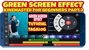 Kinemaster video editing green screen