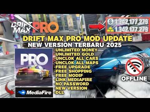 Drift Max Pro Mod Apk V.2.5.90 Terbaru 2025 Unlimited Money & Unclok All Premium Cars Link Mediafire