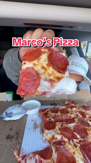WHO HAS THE BEST CHAIN PIZZA??? First time trying📍Marco’s Pizza #foodreview #mukbang
