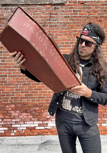 19th Century Casket Maker Trade Sign Overview