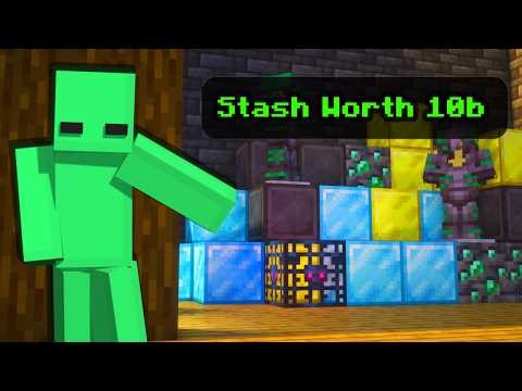 Making the richest stash on The donutsmp