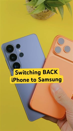 Reasons I'm switching back from iPhone to Samsung #iphone #android #switching #ios #android