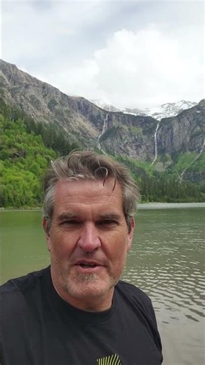 Hiking to Avalanche Lake in Glacier National Park.