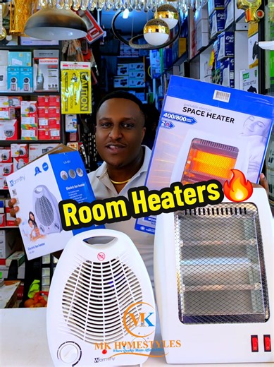 🥶❄️ COLD SEASON IS HERE! KEEP YOUR ROOM WARM & COZY! 🔥🏠 Get our powerful Room Heaters for ONLY Ksh. 2,500! ✅ Filament Heater Option – Affordable and efficient heating. ✅ Fan Heater Option – Fast heat distribution for maximum comfort. ✅ Compact and portable. ✅ Low power consumption. ✅ Perfect for bedrooms, offices, shops, and living rooms. Don't let the cold catch you unprepared! Stay warm, comfortable, and productive all season long. 🔥 📞 ()712.270.959 📞 ()711.853.439 📞 ()792.506.158 📞 ()