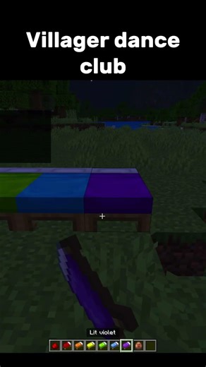 HOW To Have Dancing villagers in Minecraft 😎😎 #minecraft #viral #shorts #dance