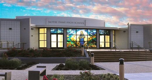 Why Notre Dame? Just watch! 💙 Applications now open for freshmen and transfers. Application: https://docs.google.com/forms/d/1RX_uOZd5UIPGxZVu7KMF_vbXwp0yaCcgI9L_SZypOLA/edit | Notre Dame High School - Salinas, CA