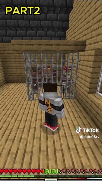 Granny in Minecraft: Gameplay with Neighbor & Herobrine