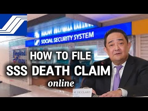 ✅How to file SSS DEATH CLAIM online | Paano mag file ng SSS death claim