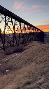 Lethbridge Viaduct, ﻿Lethbridge, Alberta, Canada 🇨🇦 #alberta #lethbridge #train #bridge #explorealberta #canada #highlevelbridge #lethbridgeviaduct | Explore Alberta