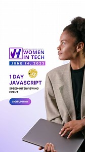 Attention #WomeninTech #JavaScript Developers 📣 📣 📣 ⁠ ⁠ Are you ready to take your career to the next level and connect with top Canadian, European, and American tech companies? ⁠ ⁠ This petit 5-star event offers a unique opportunity to network with companies of all sizes, from exciting startups to established enterprises. You'll meet directly with company representatives, leaving a lasting impression and potentially landing an interview. ⁠ ⁠ 🛫 Plus, relocation and remote opportunities will 