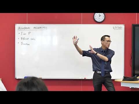 Proving Algebraic Inequalities (1 of 3: Introductory principles)