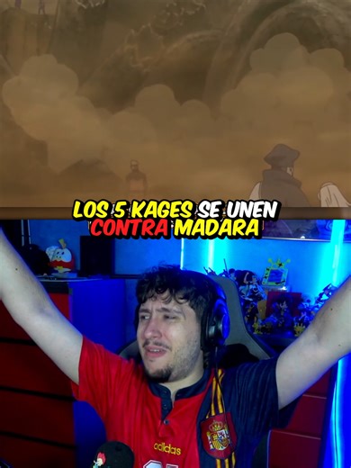 LOS 5 KAGES SE UNEN CONTRA MADARA #jiven #jivensensei #naruto #narutoshippuden