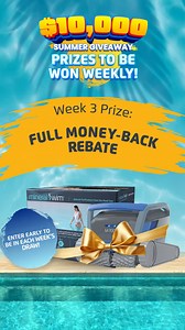 WIN a Full Money-Back Rebate on your Dolphin or Mineral Swim purchase, up to $3,999! 💦 1️⃣ Buy any Dolphin pool cleaner or Mineral Swim system. 2️⃣ Upload your receipt to enter 👉 mydolphin.com.au/summer 💡 Entries carry over each week. The earlier you enter, the more chances to win! 🎉 Winner announced on Maytronics Australia’s social pages. T&Cs apply. #Maytronics #Dolphinpoolcleaner #MineralSwim #giveaway #Summer #AussieSummer #poolcleaner #roboticpoolcleaner #pool #poolcare #poolmaintenance