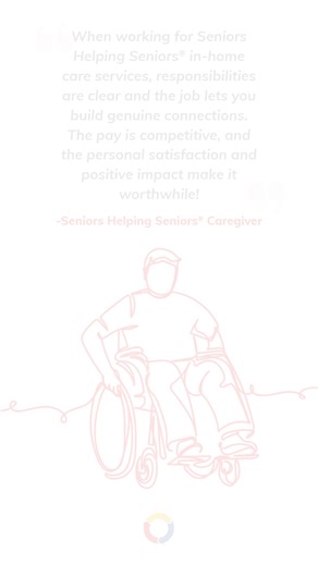 "When working for Working with Seniors Helping Seniors® in-home care services, responsibilities are clear and the job lets you build genuine connections. The pay is competitive, and the personal satisfaction and positive impact make it worthwhile! -Seniors Helping Seniors® Caregiver Clear expectations, supportive leadership, and meaningful relationships make caregiving with Seniors Helping Seniors® deeply fulfilling. 🌈 Hear more caregiver stories from Seniors Helping Seniors® at https://locatio