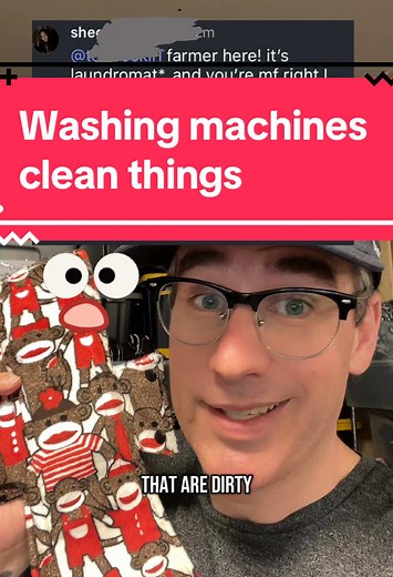 Washing machines are specifically designed to clean things. #clothpads #washingclothpads