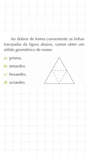 Prof. Freedson on Instagram: "Um tetraedro é um poliedro (sólido geométrico com faces planas) que tem quatro faces. É o mais simples de todos os poliedros. Aqui estão suas características principais: Faces: 4 faces, todas em formato de triângulo. Vértices: 4 vértices (os "cantos" do sólido). Arestas: 6 arestas (as linhas que conectam os vértices). Em essência, um tetraedro pode ser visto como uma pirâmide de base triangular, já que qualquer uma de suas quatro faces triangulares pode ser consider
