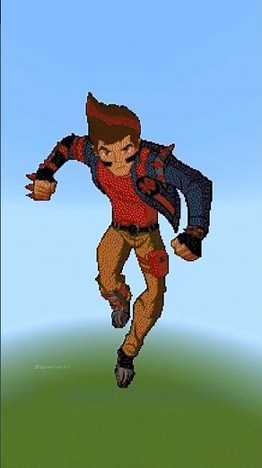 Creating Ben 10 in Minecraft Pixel Art | Satisfying Timelapse 🚀