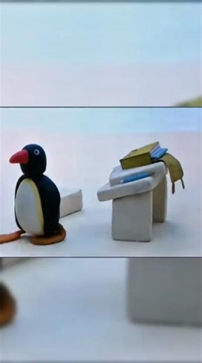 Pingu at school I Kids cartoons #cartoon #shorts