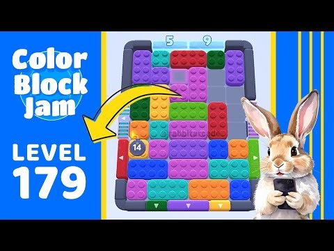 Color Block Jam Level 179 Solution Walkthrough