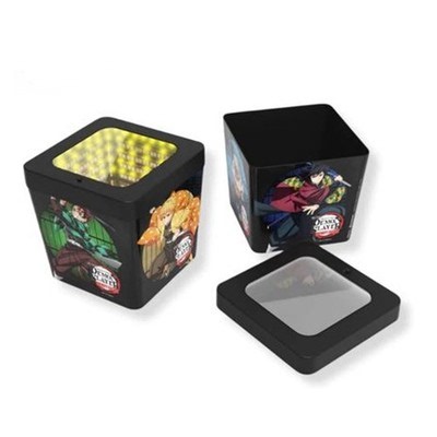 LED AF Demon Slayer Bucket Popcorn Tin Castle Infinity 2025 SF Exclusive Movie | eBay