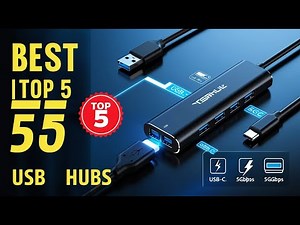 Top 5 Best USB Hubs 2025 – Fast, Powerful & Budget-Friendly!