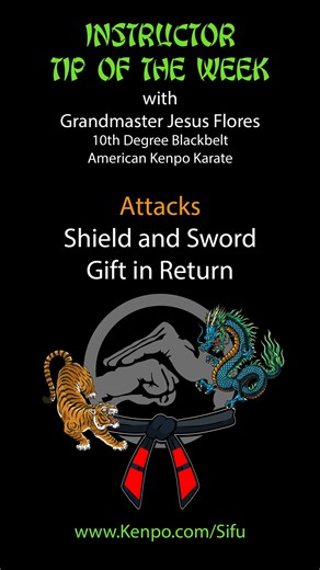 🔥 Instructor Insight: Kenpo Technique Comparison 🔥 In today’s Instructor Tip of the Week, Grandmaster Jesus Flores breaks down a powerful comparison between two foundational American Kenpo techniques: Shield and Sword and Gift in Return. At first glance, these techniques may seem different—but when placed side by side, the principles of timing, angles, and weapon deployment come into sharp focus. This comparison helps students and instructors alike better understand why Kenpo techniques are st