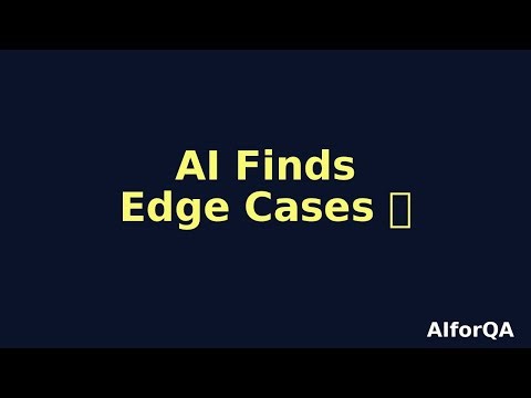AI finds edge cases 🤯