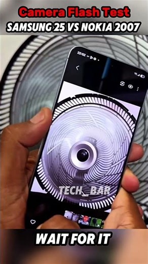 Camera Flash Test SAMSUNG 25 VS NOKIA 2007
