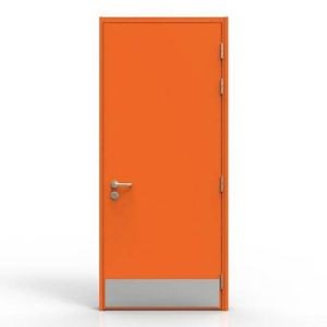 [Hot Item] School Classroom Fire Rated Doors Entry Steel Fireproof Doors with Kick Plate