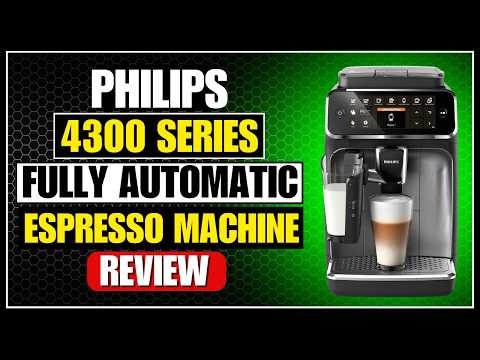 Philips 4300 Series Fully Automatic Espresso Machine Review