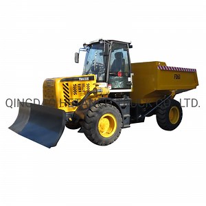 [Hot Item] High quality Mini 4WD Hydraulic Electric Self-Loading Site Dumper