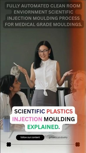 Scientific Injection Moulding: The Secret Behind World-Class Plastic Products! #shorts