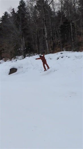 First attempt at Upper Northstar Rock-Cliffs #skiing #skijumping #skiingstunts