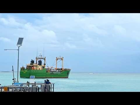 The Island Trader Departs Lord Howe Island (Timelapse) - Nov25