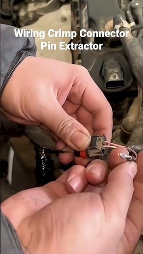 Car Removal Terminal Removal Kit,Wiring Crimp Connector Pin Extractor #tools #autoelectrician #short