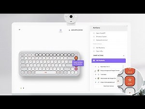 Quickly access Perplexity with Pop Icon Keys Action Keys to work smarter with the Logi Options+ App