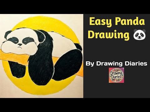 Cute Panda Drawing 🐼 | Easy & Adorable Cartoon Panda Art Tutorial for Beginners