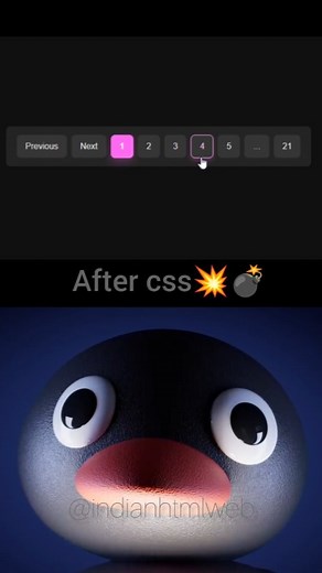 🚀 KISHAN | Full-Stack Developer (MERN) 🇮🇳 on Instagram: "Source code in telegram group link in bio 😍😍 Check this amazing project 😍 Responsive pagination using only html css . Do you need free coding materials and best free courses from reputed brands then must join my telegram group for free coding materials 😍🥰 . Check my other projects to get more about coding also do follow me for more content like this . . Like comment share follow 😍🥰 Hastags:- . . . . . #programmer #programmerlife