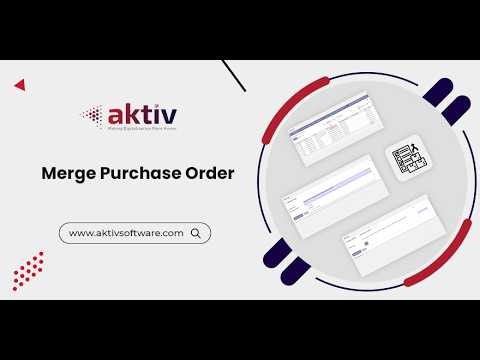 Merge Purchase Order