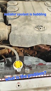 390K views · 1.6K reactions | radiator coolant bubbling, what is the problem? #car #engine #problem Mechatronics Tyronn #mechanic | Mechatronics Tyronn | Facebook