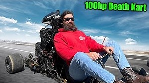 14K views · 336 reactions | I Bought a 100-HP Motorcycle Powered Go Kart for $1300 | Bikes and Beards | Facebook