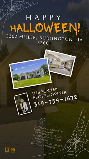 Don't miss the chance to call this house your home! This move-in ready property features an open-concept layout with 3 beds, 2.5 baths, and a fully fenced backyard. The finished lower level offers extra living space with a second kitchen - great for multigenerational living or entertaining. 2202 Miller St., Burlington, IA | $339,900 See more at: https://s.paragonrels.com/goto/FMpfPob3CS9 | Real Estate with Deb Fowler & C21 Property Professionals