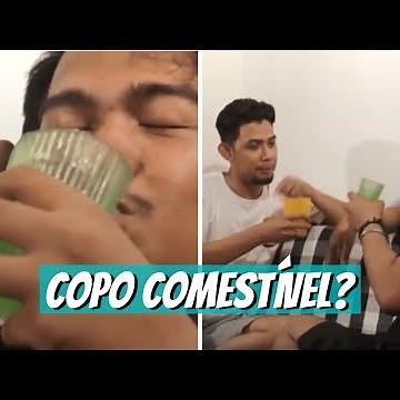 SUSTENTABILIDADE: Copo comestível biodegradável é criação incrível l Mundo l VIX