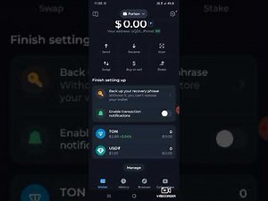 How to Create a new Tonkeeper wallet Full process video..?