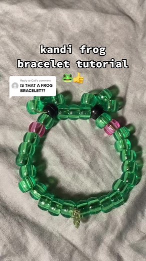 Frog Kandi Bracelet Tutorial for Kandi Kids
