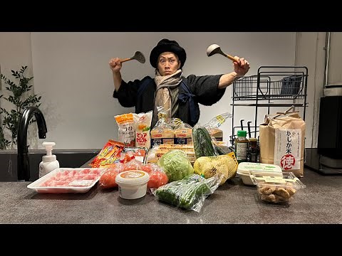 【武士飯LIVE】クッキングライブinしのけんハウス【大食い】